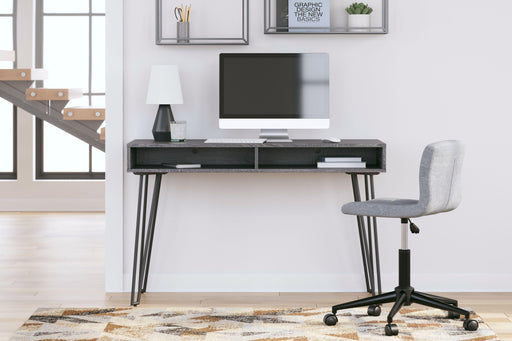 Ashley Strumford Home Office Desk - Charcoal/Black