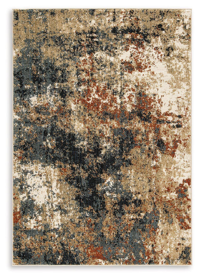 Ashley Maville Medium Rug - Multi