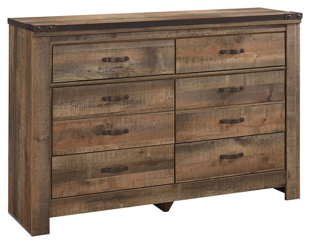 Ashley Trinell Six Drawer Dresser - Brown