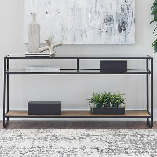 Liberty Furniture Bedford - Sofa Table - Brown