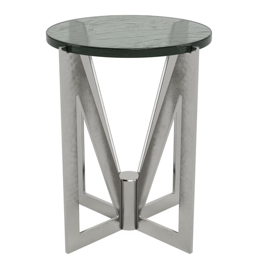 Riverside Furniture Jano - Round Side Table - Gray