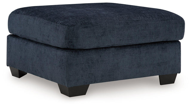 Ashley Aviemore Oversized Accent Ottoman - Ink