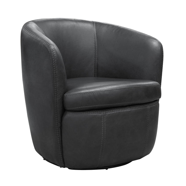 Parker House Barolo - Swivel Club Chair - Vintage Slate