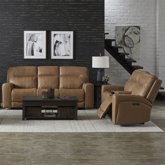 Liberty Furniture Bennett - Sofa & Loveseat - Butternut Leather