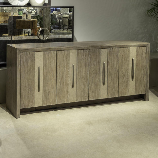 Liberty Furniture Lafayette - 4 Door Accent Cabinet - Light Brown