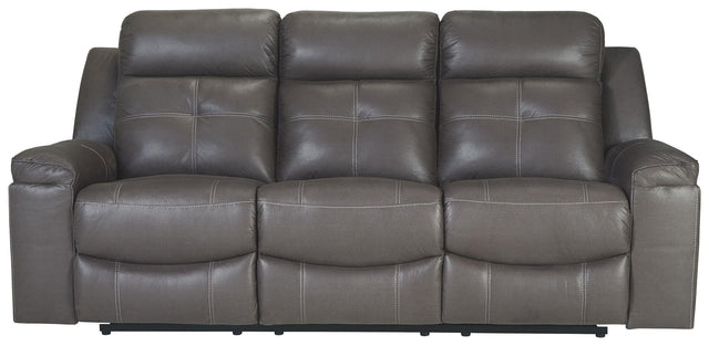 Ashley Jesolo Reclining Sofa - Dark Gray