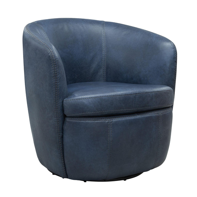 Parker House Barolo - Swivel Club Chair - Vintage Navy