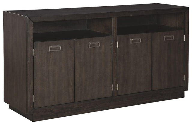 Ashley Hyndell Dining Room Server - Dark Brown