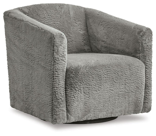 Ashley Bramner Swivel Accent Chair - Charcoal