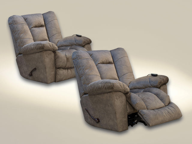 Catnapper Manfred - Rocker Recliner With Heat & Massage - Buckskin