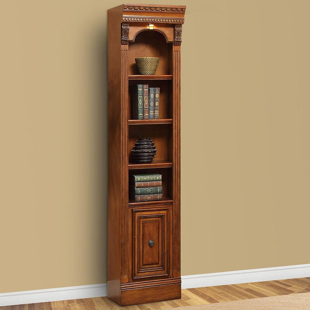 Parker House Huntington - Open Top Bookcase (21") - Antique Vintage Pecan