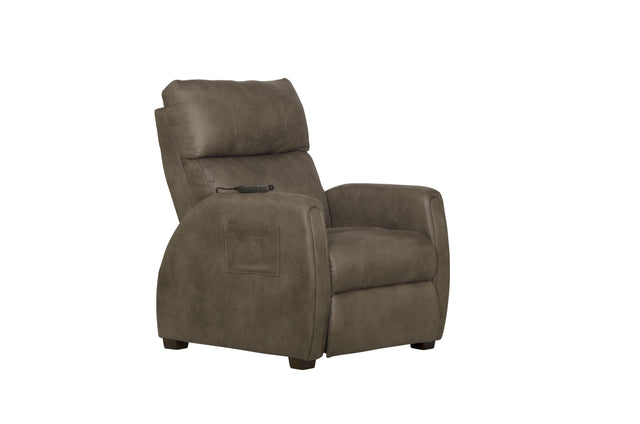 Catnapper Relaxer - Power Headrest Power Lay Flat Reclining With Heat / Massage / Lumbar / Zero Gravity - Taupe