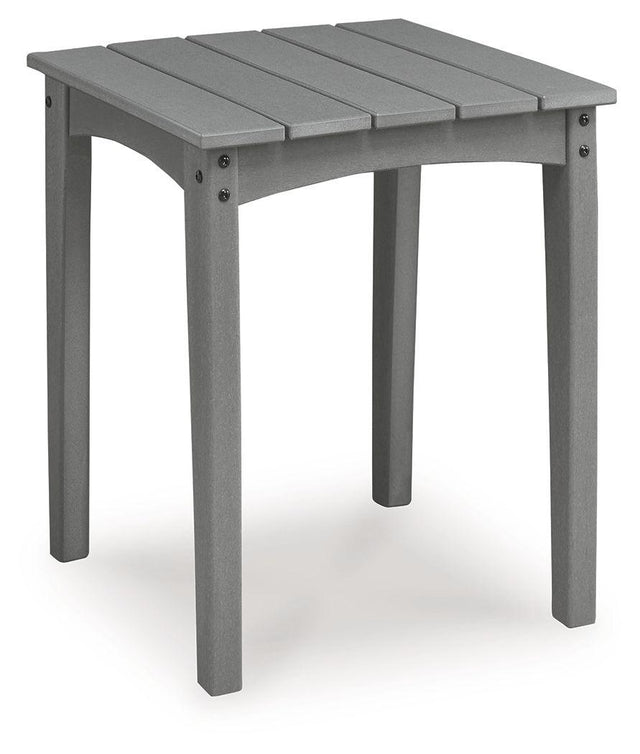 Ashley Cove Beach Square End Table - Gray
