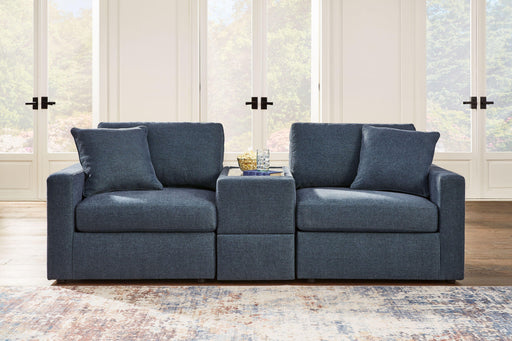Ashley Modmax - Ink - 3-Piece Sectional Sofa With Storage Console