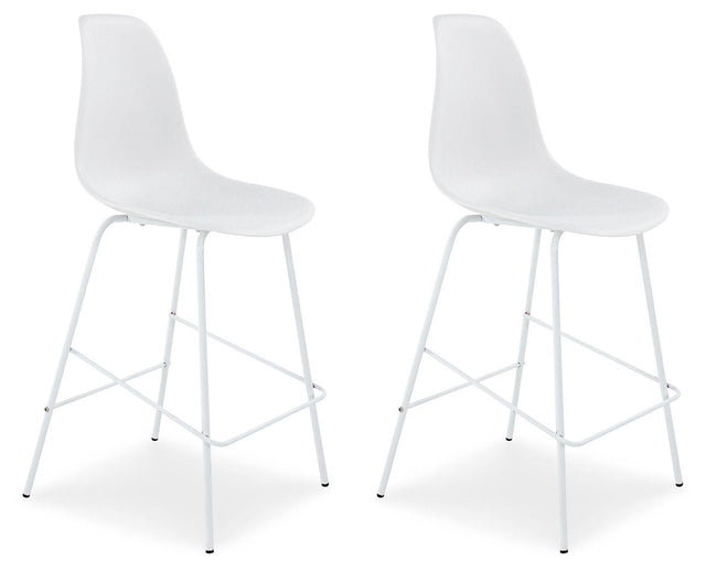 Ashley Forestead Barstool (2/CN) - White