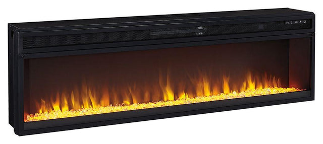 Ashley Entertainment Accessories Wide Fireplace Insert - Black