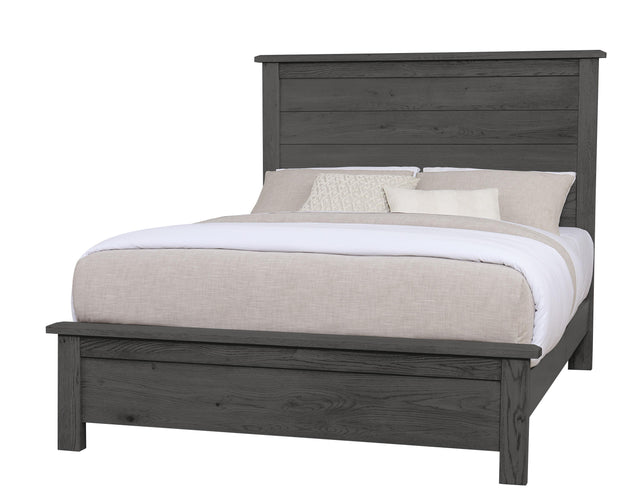 Vaughan-Bassett Custom Express - King Farmhouse Bed - Graphite