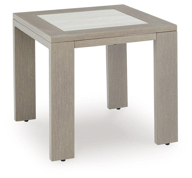 Ashley Kimpton Isle Square End Table - Brown