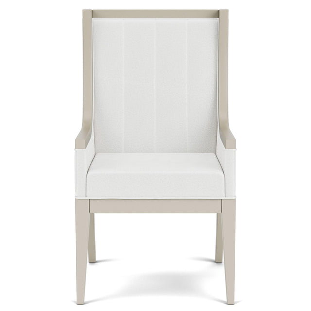 Riverside Furniture Hepburn - Upholstered Host Chair 2" - White