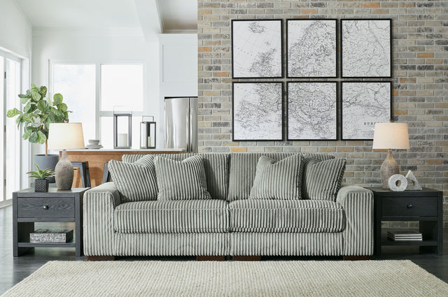 Ashley Lindyn - Fog - Sectional Sofa 2 Pc