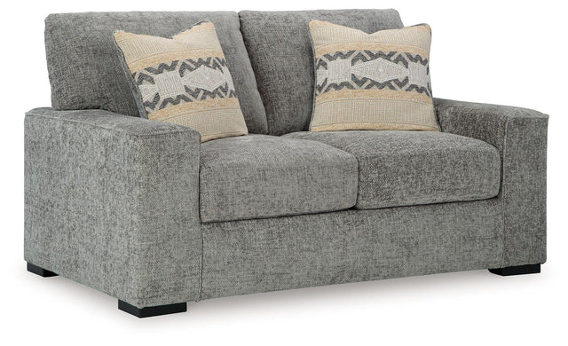 Ashley Dunmor Loveseat - Graphite