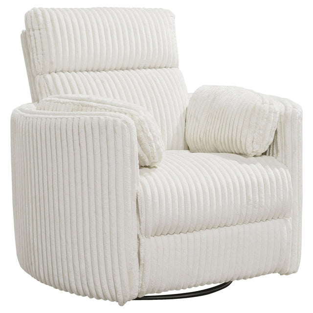 Parker House Radius - Swivel Power Glider Recliner - Mega Ivory