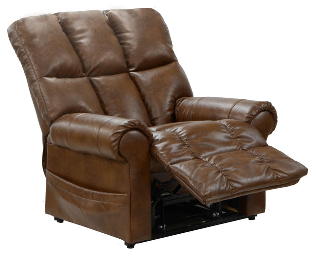 Catnapper Stallworth - Power Lift Recliner - Chestnut - 48"