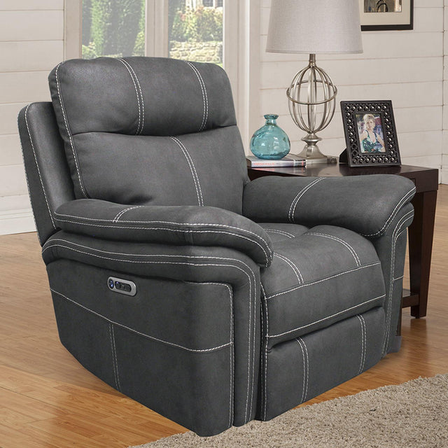 Parker House Mason - Power Recliner - Charcoal