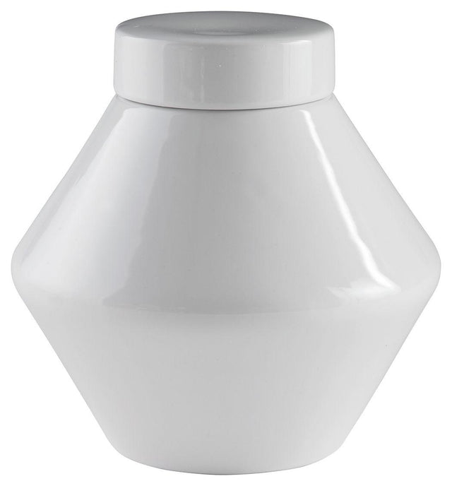 Ashley Domina Jar (2/CS) - White