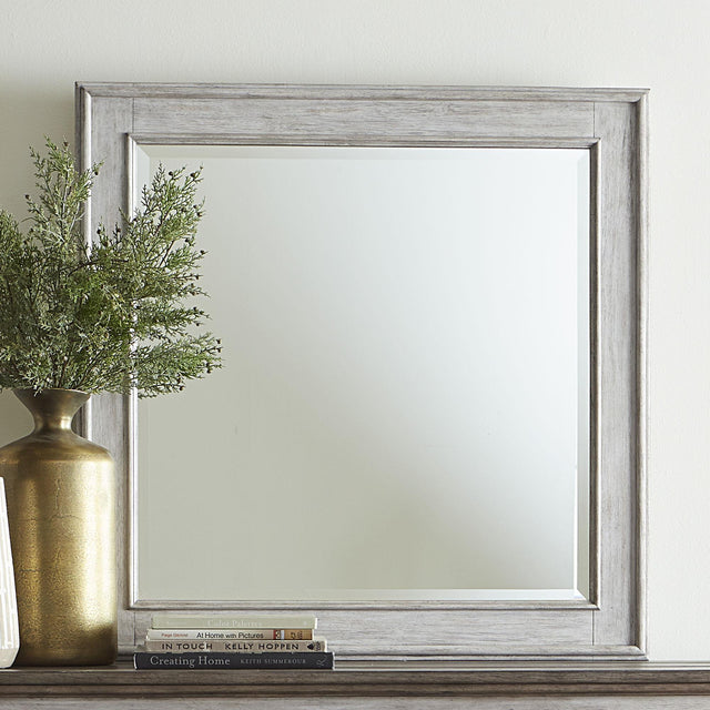 Liberty Furniture Heartland - Landscape Mirror - White