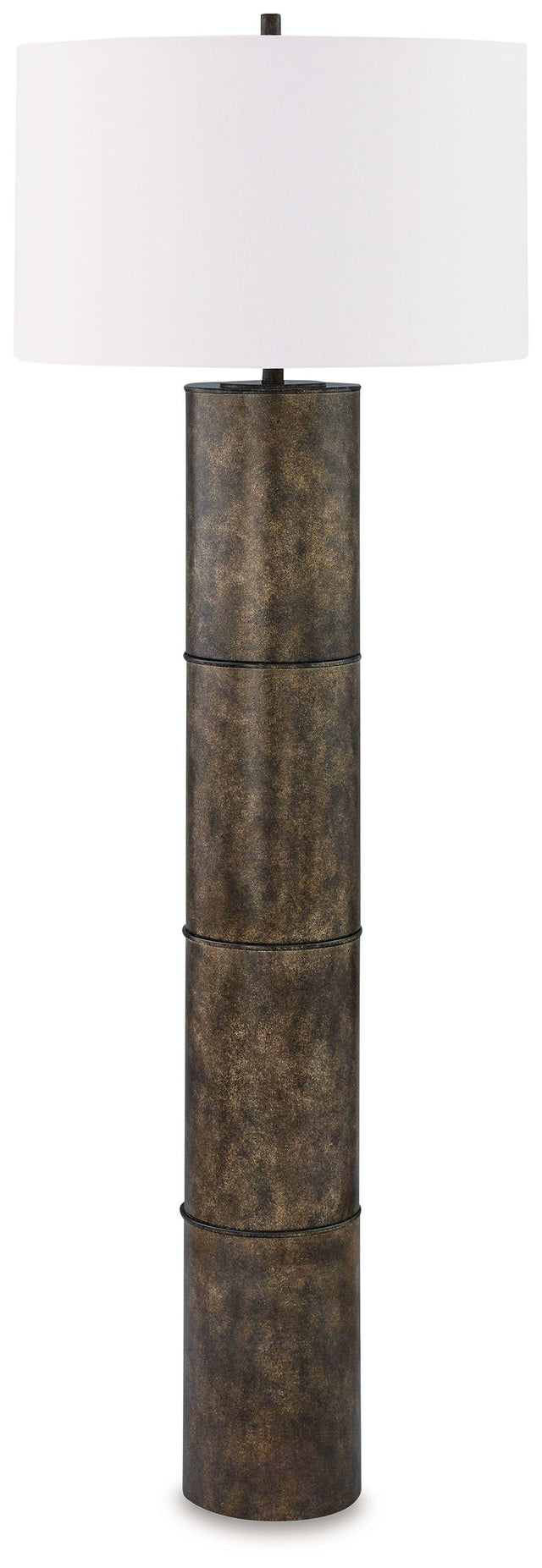 Ashley Jebson Metal Floor Lamp (1/CN) - Dark Bronze Finish