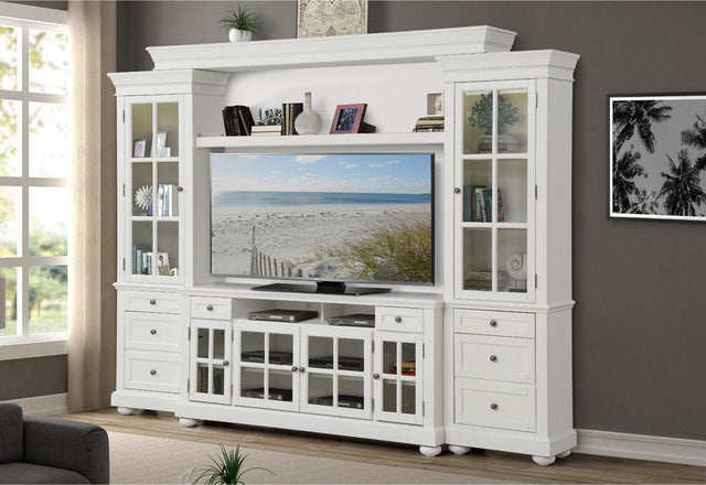 Parker House Cape Cod - Entertainment Wall - Vintage White