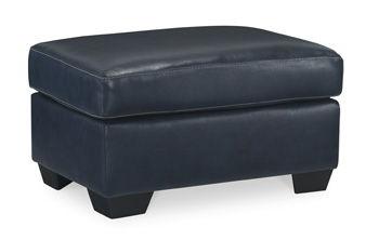 Ashley Santorine Ottoman - Ocean