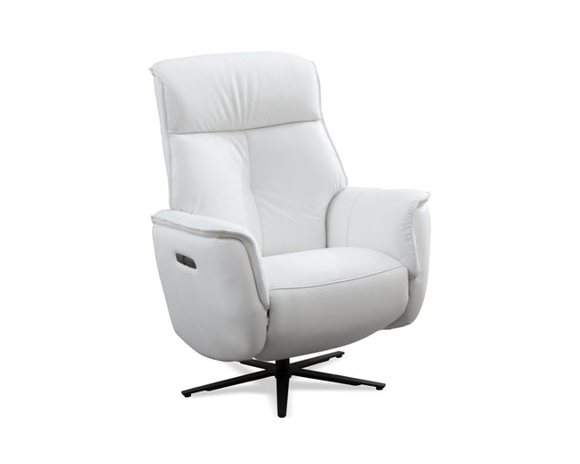 Parker House Tripp - Power Swivel Recliner - Cortana White