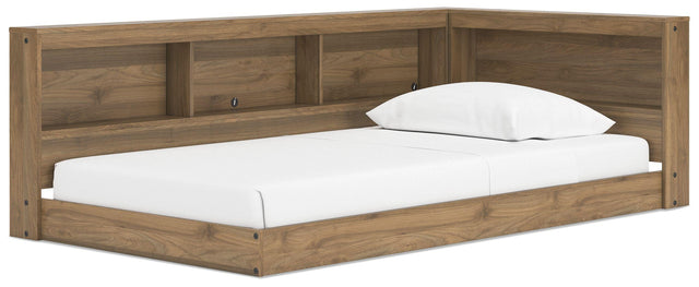 Ashley Deanlow - Honey - Twin Bookcase Storage Bed