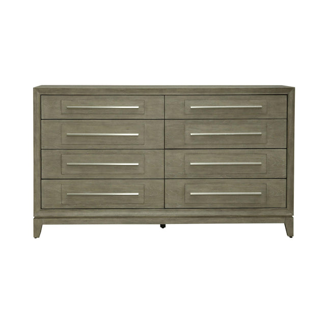 Liberty Furniture Brentwood - 8 Drawer Dresser - Sandstone