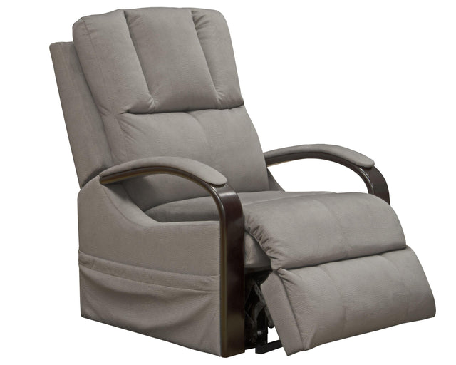 Catnapper Chandler - Power Lift Recliner With Heat & Massage - Aluminum - 43.75"