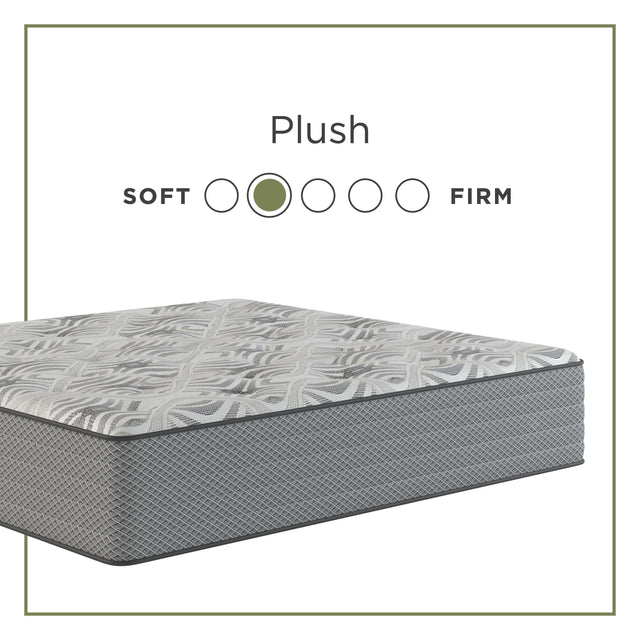 Tempur Sealy Sherwood - Sanctuary Plush Pocketed Spring Mattress - Full