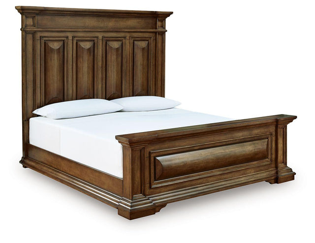 Ashley Frantanna - California King Panel Bed - Brown