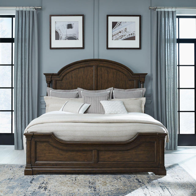 Liberty Furniture Arden Road - California King Poster Bed - Cherry