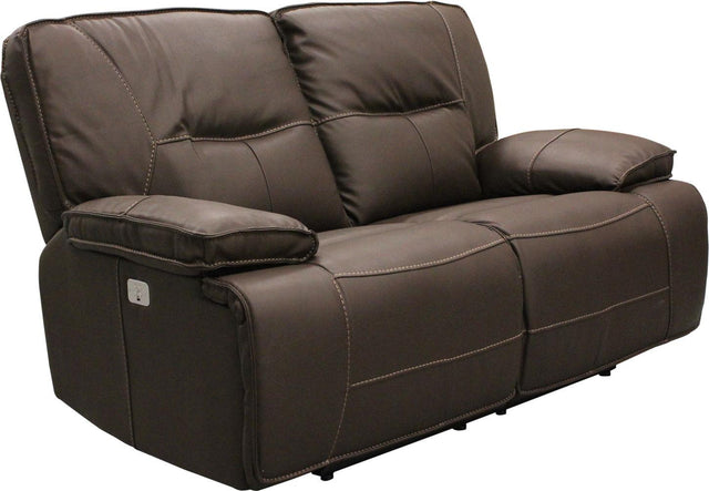 Parker House Spartacus - Power Loveseat - Chocolate