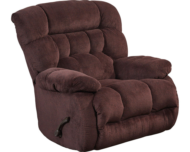 Catnapper Daly - Chaise Swivel Glider Recliner - Cranapple - 43"