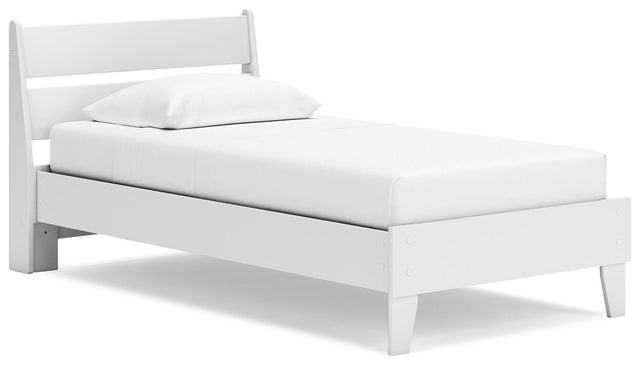 Ashley Socalle - Two-tone - Twin Panel Platform Bed