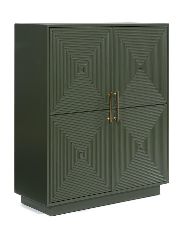 Ashley Geirwood Accent Cabinet - Dark Green