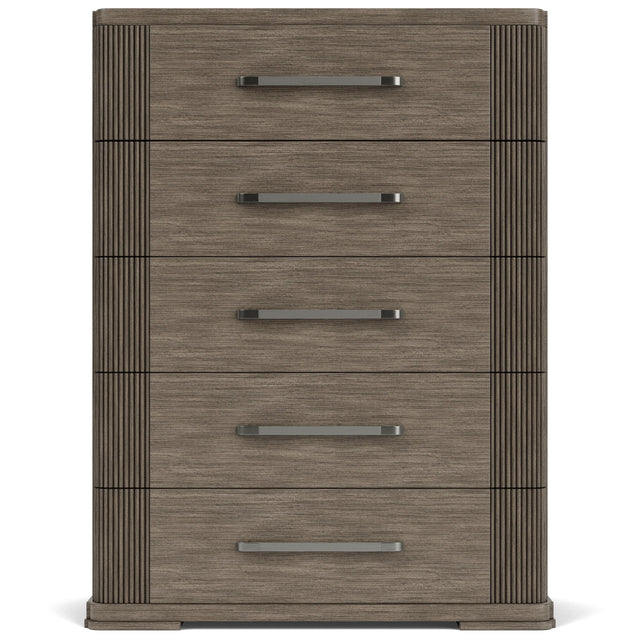 Riverside Furniture Sariel - 5-Drawer Chest - Dark Brown