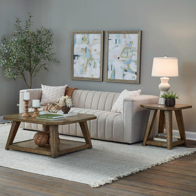 Liberty Furniture Carolina Park - Optional 3 Piece Set - Brown