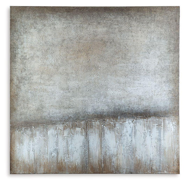 Ashley Mellsboro Wall Art - Brown/Gray