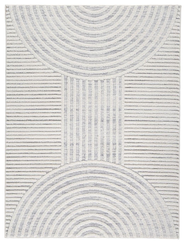 Ashley Lambworth Medium Rug - Gray/Cream