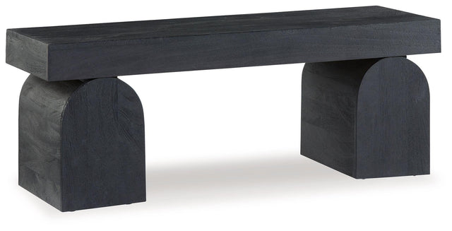 Ashley Holgrove Accent Bench - Black