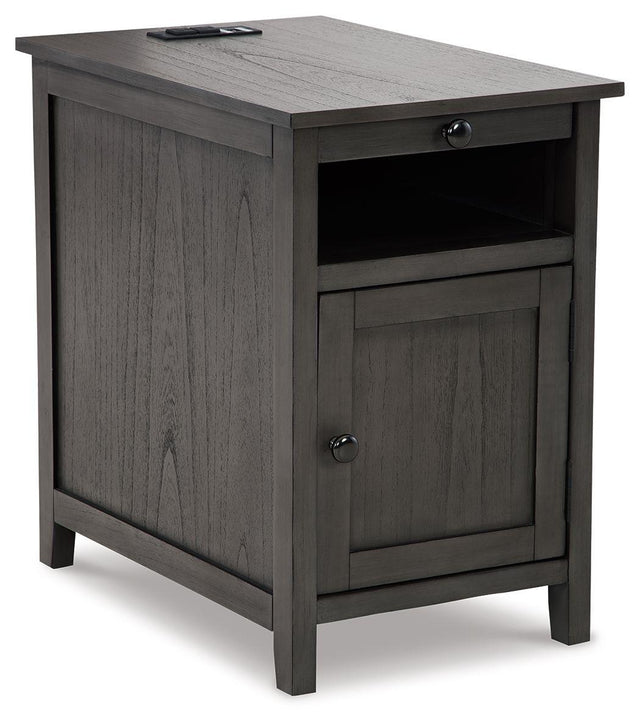 Ashley Treytown Chair Side End Table - Gray